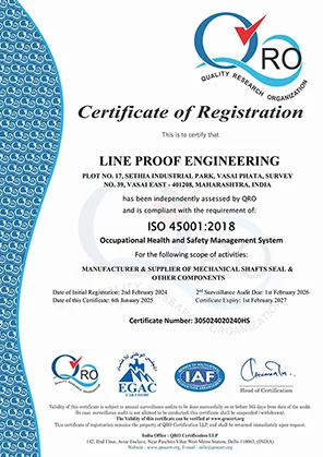 ISO 45001:2018 Occupational Health and Safety Management System Certification